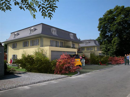 2 Doppeleinfamilienhäuser am Gurtenweg in Muri bei Bern 